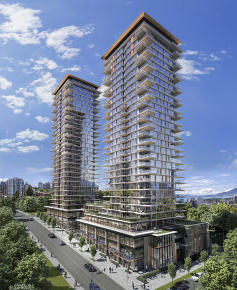 Landmark on Robson takes a stellar site in downtown Vancouver.